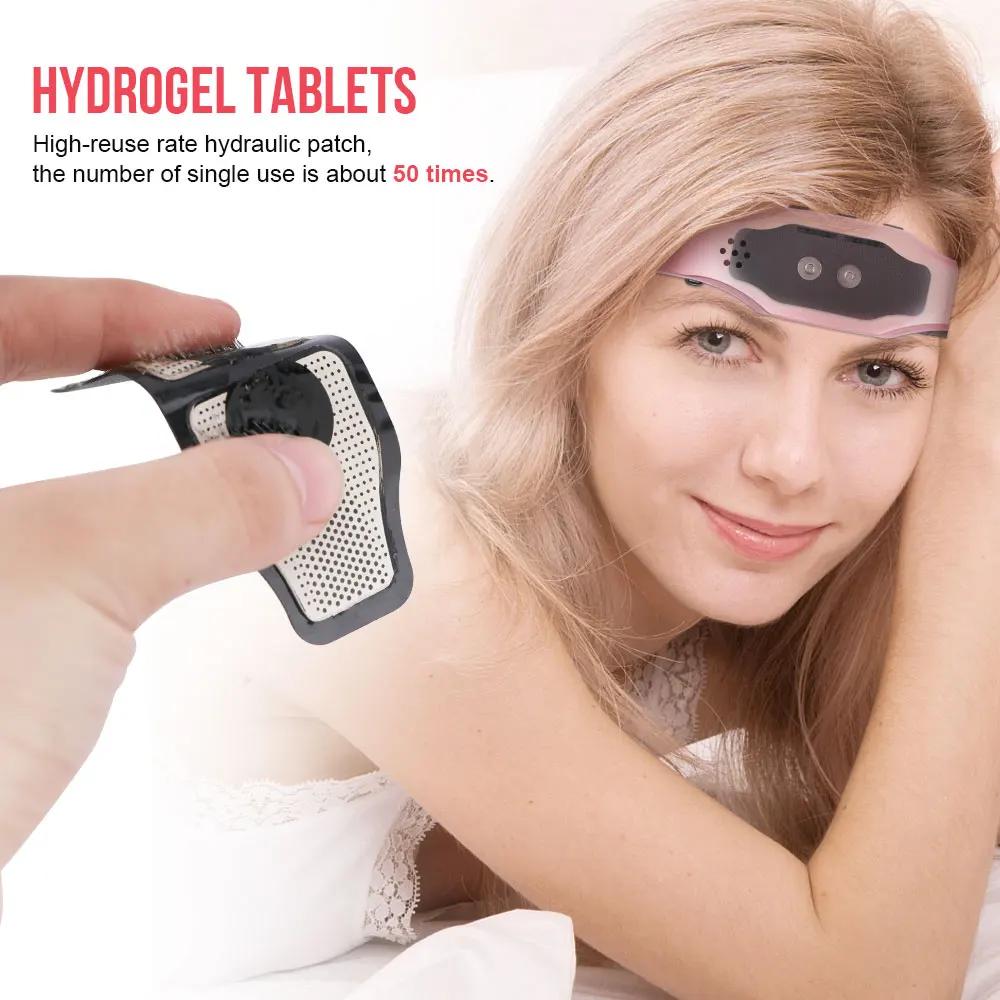 Electric Head Massager Migraine Release Therapy Recharge Machine Head Relax Improve Sleep Health Stress Relief Brain Massager