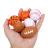 5/10/20Pcs Squeeze Ball Toys Sports Theme Kids Birthday Party Favors Goodie Pinata Filler Anti Stress Soccer Basketball Gifts