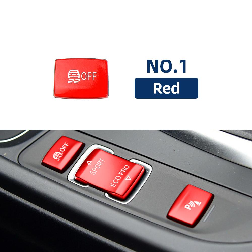 Car ESP Antislip Switch Sport Buttons Radar Sensor Key For BMW 1 2 3 4 Series F20 F22 F30 F34 F35 F32 Red Sports OE 61319252912