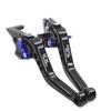 Black Clutch & Brake Lever for Husqvarna 701 Supermoto/Enduro Svartpilen