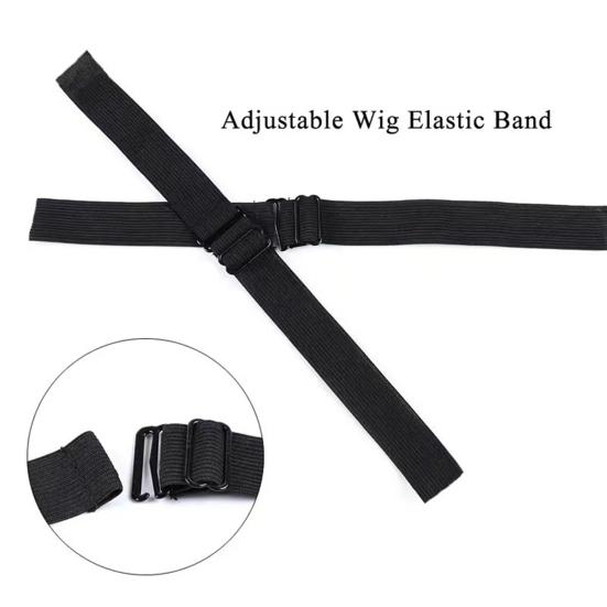 3Pcs 2.5/3/3.5CM Adjustable Wig Band Removable Non-slip Wig Elastic Strap Glueless Wig Making Headband Wig Cap Accessories