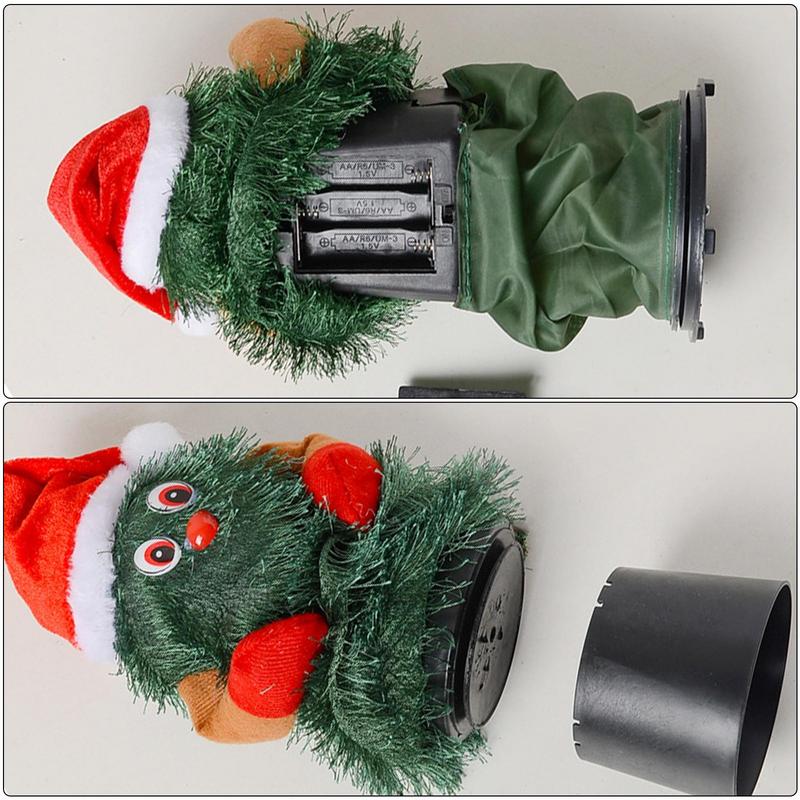 Christmas Tree Dancing Toy Singing And Dancing Christmas Tree Animated Decorations Christmas KidsToy Gifts Spinning Christmas