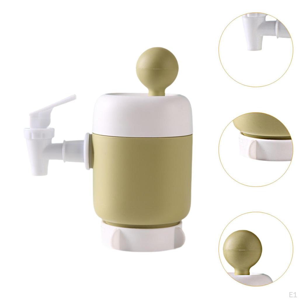 Pompe Distributeur de Jerrican d'Eau en Bouteille à Pression Manuelle de Remplacement 6,7x16,5cm Léger pour l'Extérieur