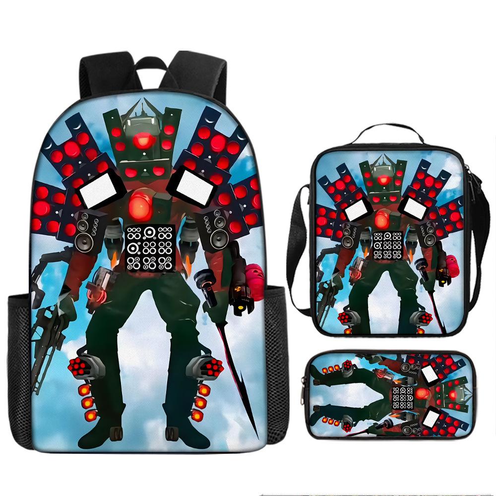 Audio Man School Bag Large Capacity Backpack Primary School Students 3rd To 6th Grade Junior High School Girls Backpack