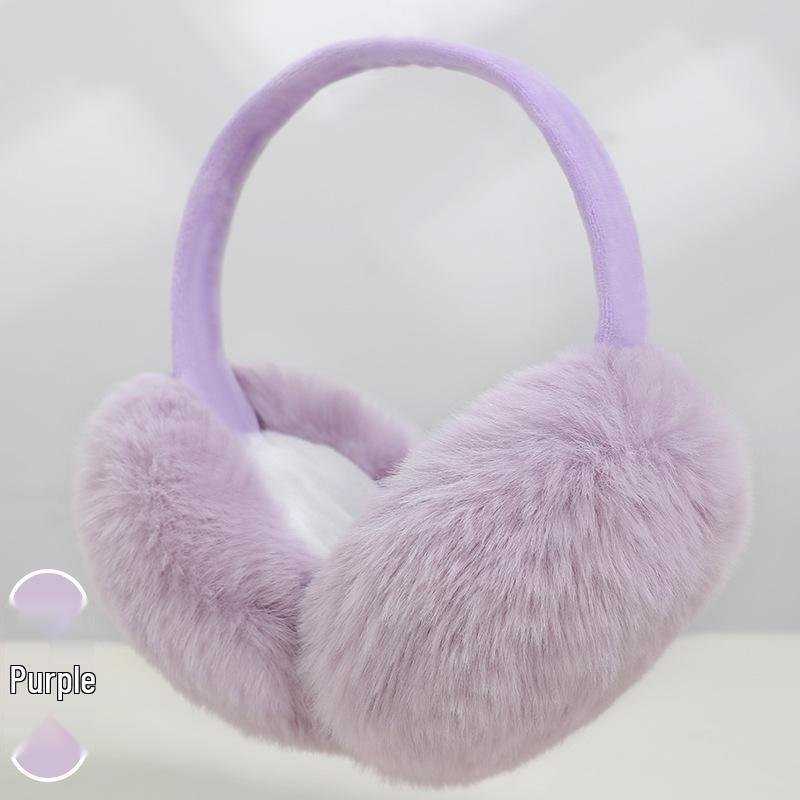 Riya Yanxuan Foldable Windproof Winter Earmuffs with Detachable Headband for Men and Women