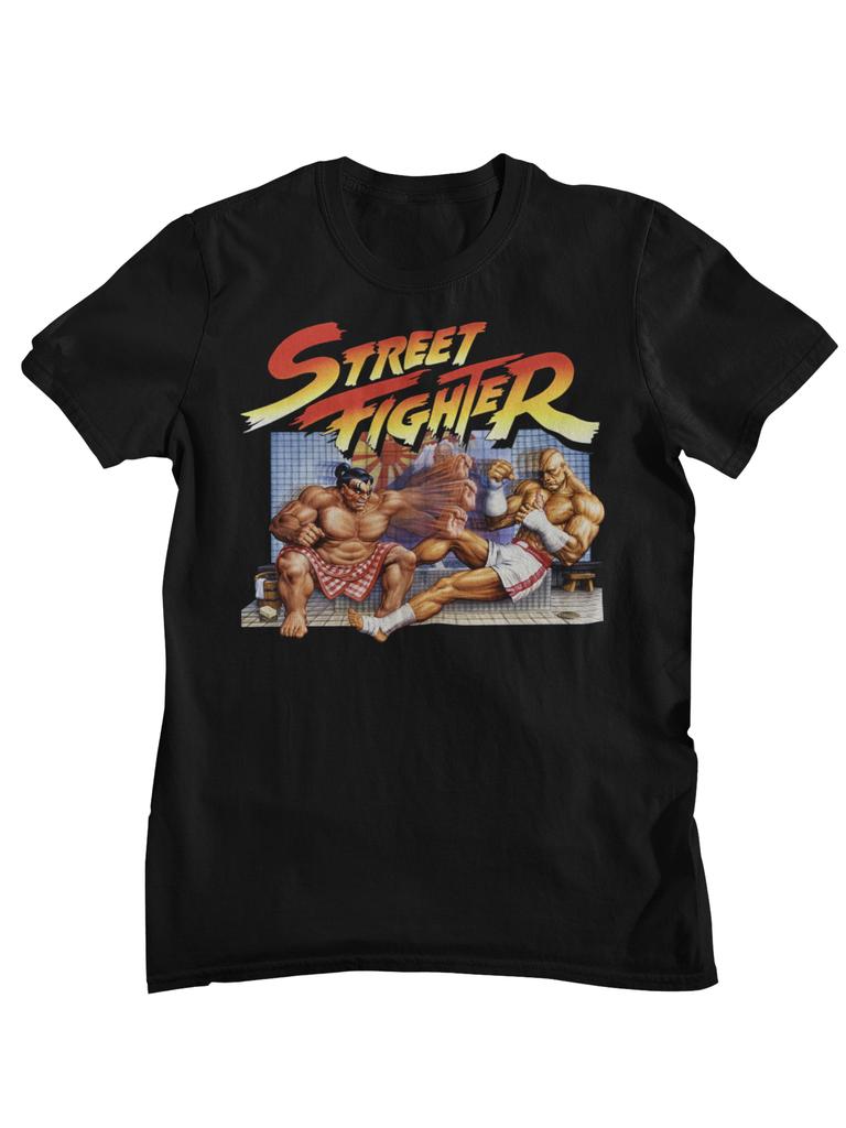 Street Fighter Retro s Game Graphic T Shirt Unisex Classic Arcade Characters Cotton Short Sleeve Streetwear Tee