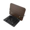 Reading Stand with 360 Degree Rotating Base and Page Clips Multifunctional Lift Support Book Holder