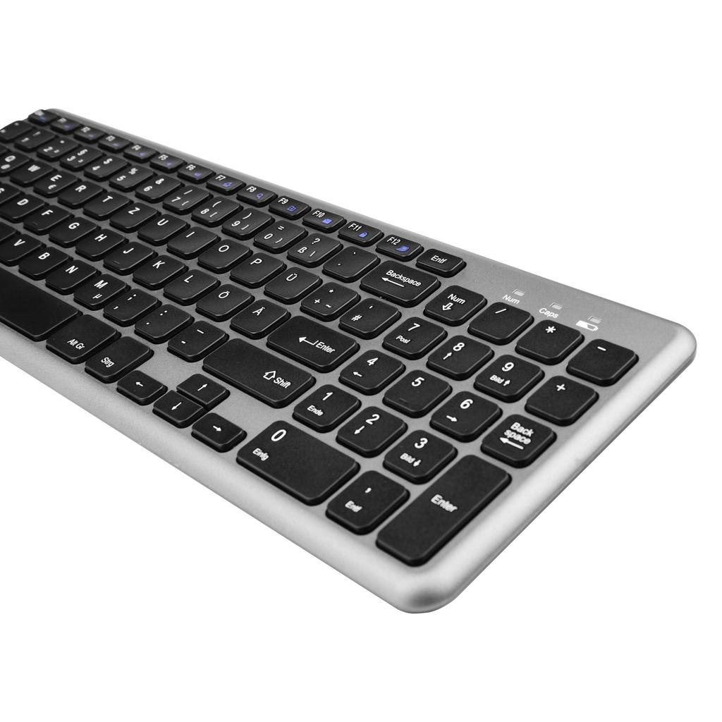 Office Dedicated Multicolor Nano Usb Receiver Wireless Keyboard and Mouse Set