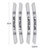 4Pcs Aluminum Alloy Car Wheel Rim Decal Decorative Sticker For Lexus F-SPORT ES RX NX LS UX LM LX GX LC RZ IS CT GS RC HS SC TXLY8 