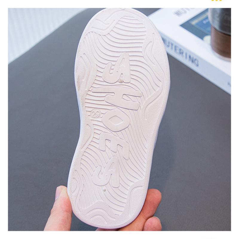 New Children's Sneakers Microfiber Casual Non-slip Comfortable Soft Sole Sports Shoes