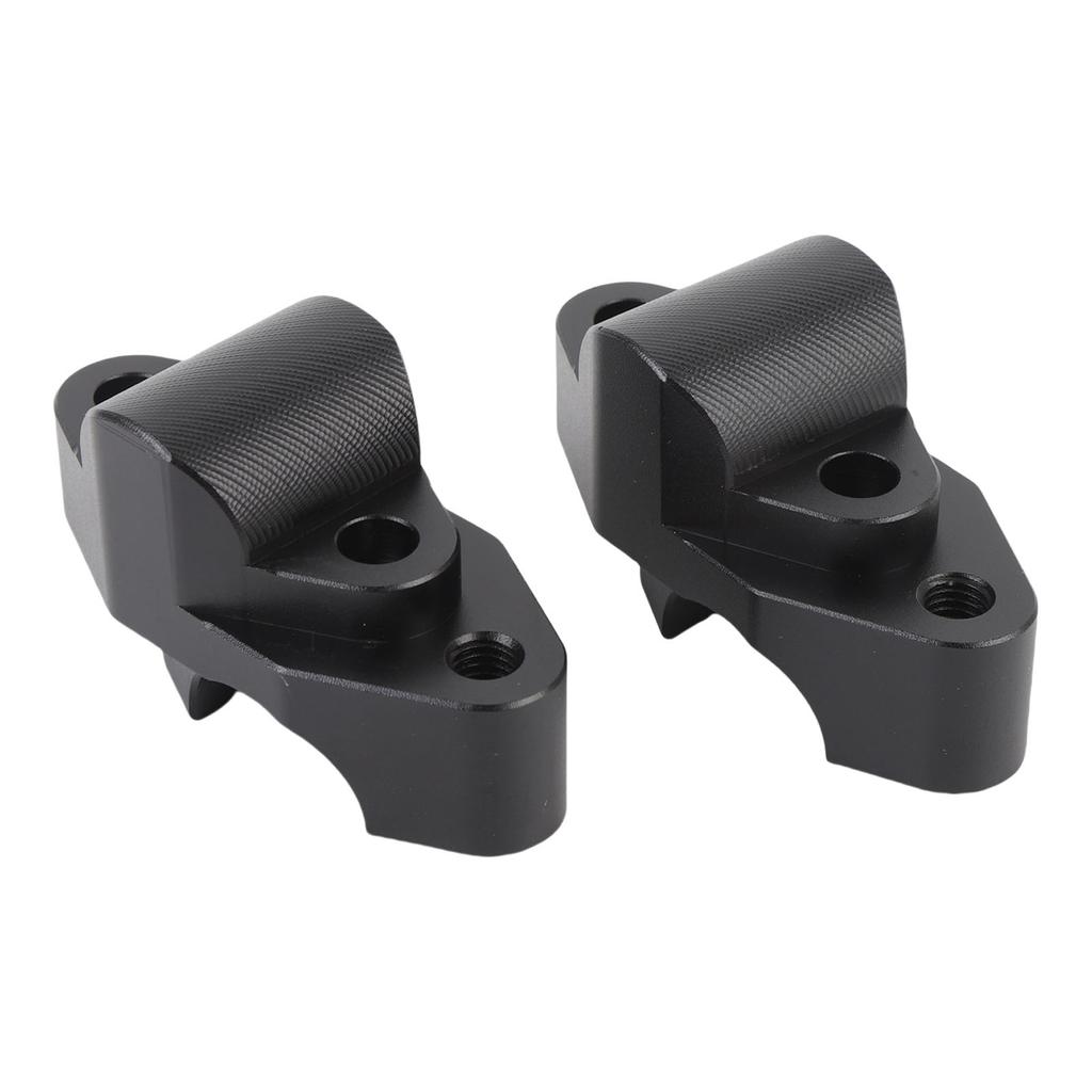 Pair of Handlebar Riser Move Back Adapter Aluminium Alloy Comfortable Riding Experience Replacement