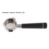 Coffee Portafilter Stainless Steel Bottomless 54mm 3 Ears Coffee Machine Accessories for Breville 8 Series Black/White