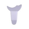 Eye Makeup Assistant Long Handle  Baffle Easy To Clean Lower Eyelid  Brush Multifunctional Silicone Crescent