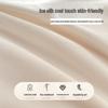 Luxury Cool Feel Ice Silk 4-Piece Bed Set: Smooth, Soft, Nude Sleeping Sheets & Duvet Cover