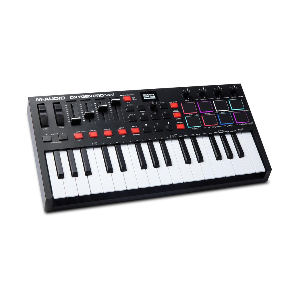 M-AUDIO Oxygen Pro Mini – 32-Tasten-USB-MIDI-Keyboard
