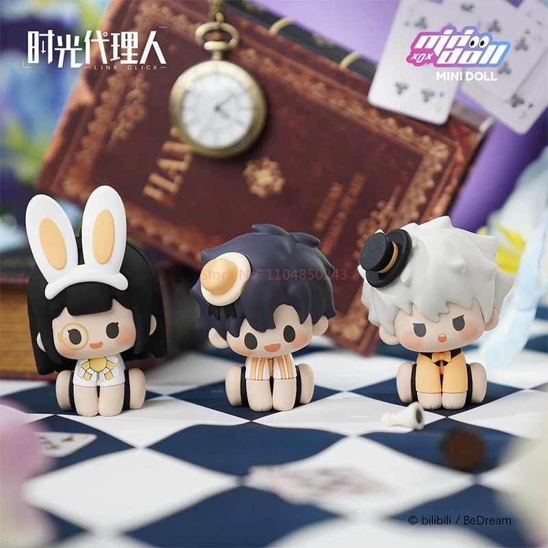 Neueste Echte Zeitagent Zeitwunderland Umgebungsland Optik Stunde Qiao Ling Liu Xiao Li Tianxi Puppe Blind Box Geschenk