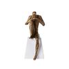 Creative Abstract Metal Human Sculpture Craft Irregular Thinker Statue Bar Cabinet Entryway Ornament Gift Indoor Decoration