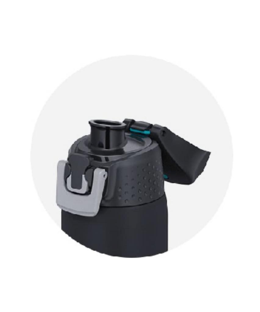 Thermos Láhev na vodu, vakuově izolovaná sportovní láhev, matně fialová, pouze pro chladicí skladování, MTPL 0,72 l, FJH-720