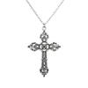 Gothic Cross Pendant Necklace For Women With Vintage Bohemian Style For Summer 2024