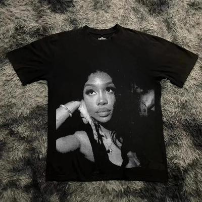 T-shirt Graphique SZA Y2K Artiste Musical R&B Tee Streetwear Coton Unisexe S-3XL
