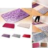 Luxuriöser Kiesel-Teppich aus Polyesterfaser Rutschfeste Matte für Eingangsbereich und Schlafzimmer