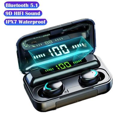 3500mAh Güç Bankası ile Tws Bluetooth Kulaklık Kablosuz Gürültü Azaltma Stereo Su Geçirmez Kulaklıklar
