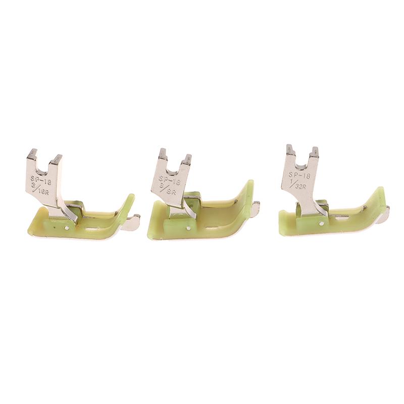 Sp-18 Picior de presare pentru ghidaj de margine dreapta/stânga pentru accesorii de cusut pentru ghidaj de mașină de cusut drept cusătură cu un singur ac industrial