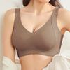 Dame BH Plus Size Anti-sagging Sømløs Komfortabel Dame BH Full Cup Undertøy BH for Store Bryster L-2XL
