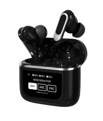 For TOKATech LUMIPods PRO Bluetooth True Wireless Earbuds with Smart Display Touch Control Noise Cancelling Call Support Long Playtime Compatible with