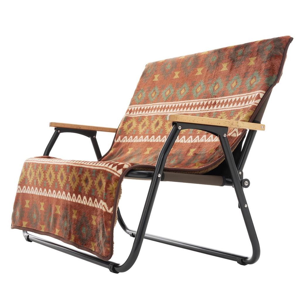 LOGOS Boa Fleece Chair for 2 Cover 73391011 & (Red)