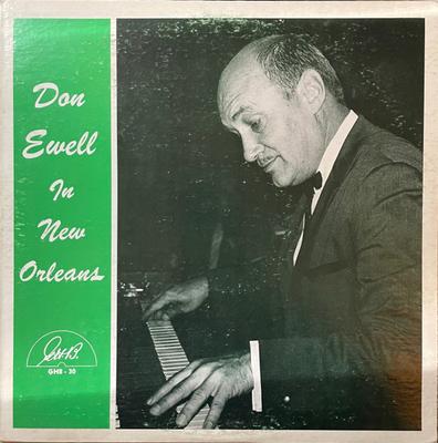 Płyta LP DON EWELL - Don Ewell In New Orleans GHB30 G.H.B. Amerykański Jazz Używany