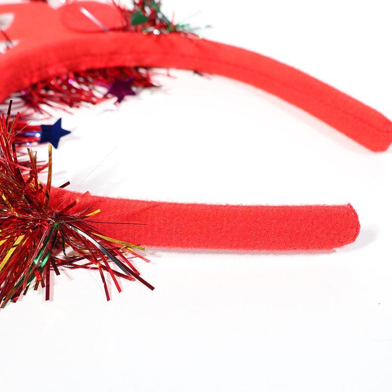Year 2027 Headband Eyeglsses Gold Headbands Women Red Hairband Star Hair Accessories Christmas Party Decor