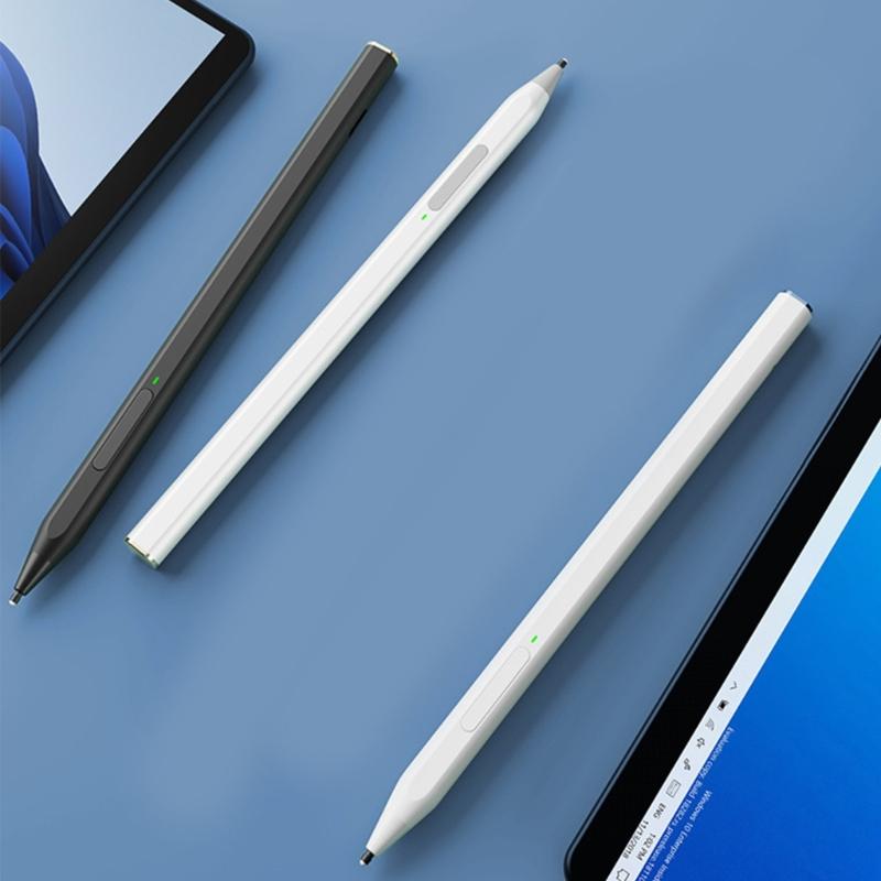 High Precisions Styluses with 4096 Sensitivity, Tail Eraser, and Long Battery for Surfaces Devices