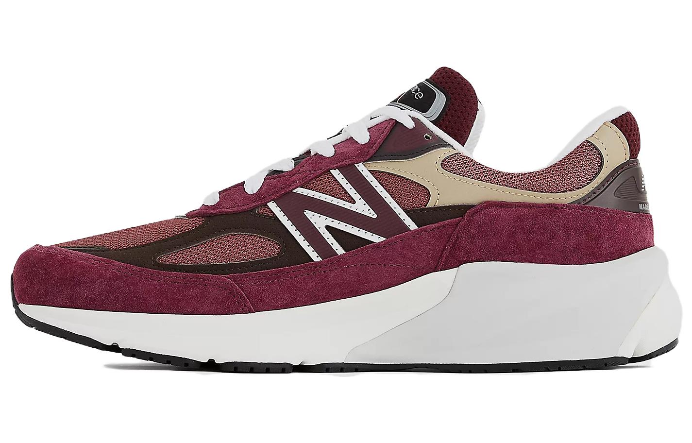 990v6 Teddy Santis x 990v6 New Balance Сделано в США  Бордовый Загар  U990BT6 41.5