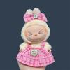 17cm Labubu Plush Doll Skirt Set DIY Clothes Accessories Cute Outfit for Dolls Gift