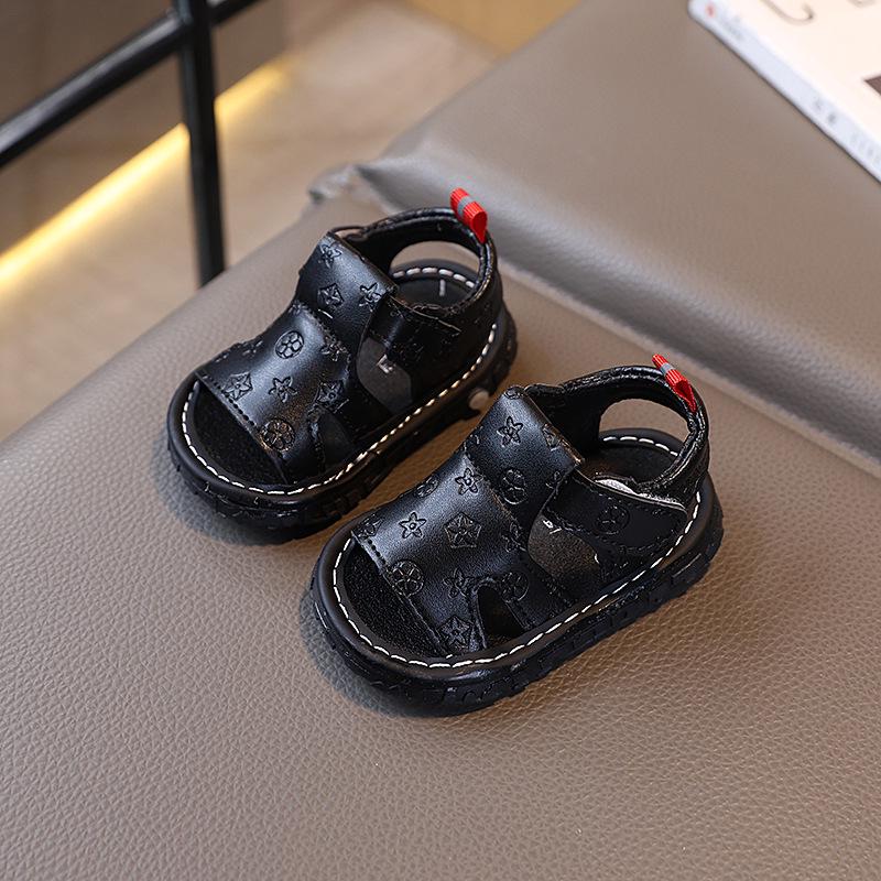 Summer Infant Soft Sole Squeaky Sandals for Boys and Girls