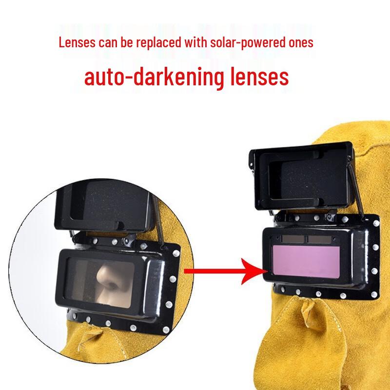 WEZHO Leather Welding Mask