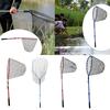 Fish Releasing Net Fish Catching Net Foldable Quick Dry Long Handle Fishing Net