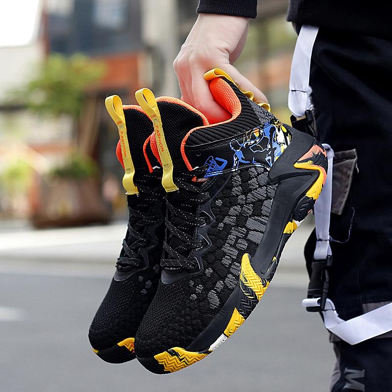 Men's Basketball Shoes Cushioning Comfortable Basketball Sneakers Youth Shoes