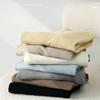 Long Sleeve Female Cold Basic Warm Shirt Bottom Shirt Autumn and Winter Puffed Half High Neck Tops Outer Wearing High Neck Inner Knitting Sweater