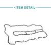 ACROPIX Engine Valve Cover Gasket Valve Cover Gasket Seal Fit for BMW 335i - Pack of 1 Black