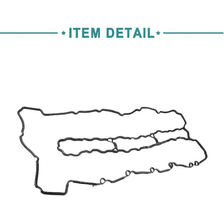 ACROPIX Engine Valve Cover Gasket Valve Cover Gasket Seal Fit for BMW 335i - Pack of 1 Black