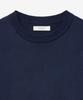 VTWO Cool Washable Round Neck Half Knit (Navy)