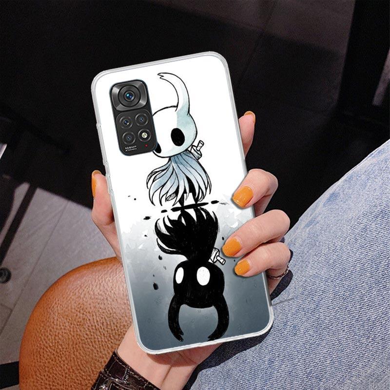 Hollow Knight Cartoon Phone Case For Xiaomi Redmi Note 15 14 13 12S 12 11 Pro Plus 14S 11S 11E 10 10S 11T 5G Personalized Cover