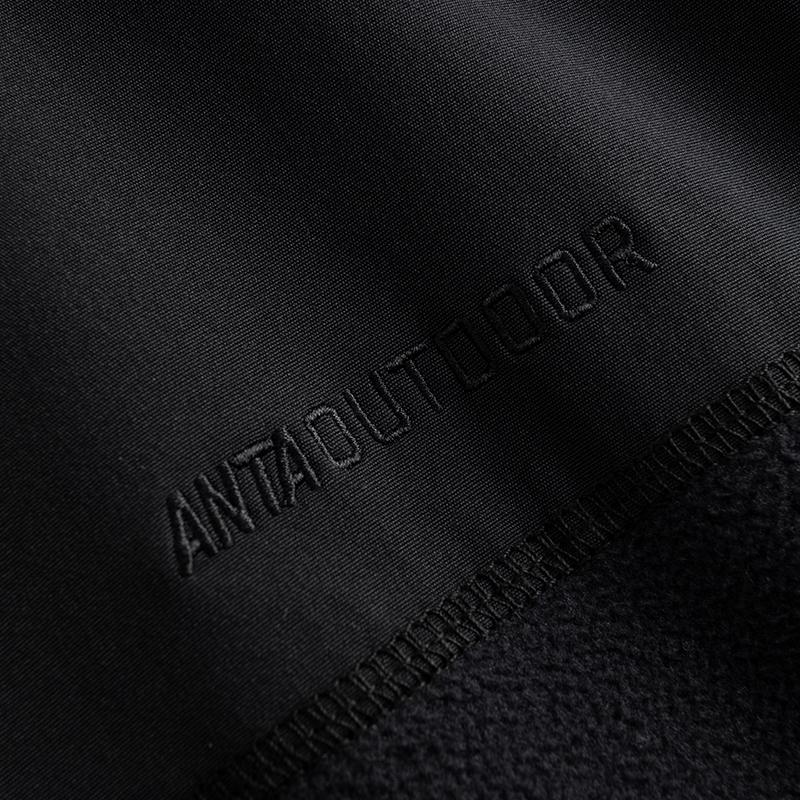 Anta Woven Sports Hooded Waterproof Windproof UV Protection Warm Water-Repellent Jacket Men Jacket 152546605-3