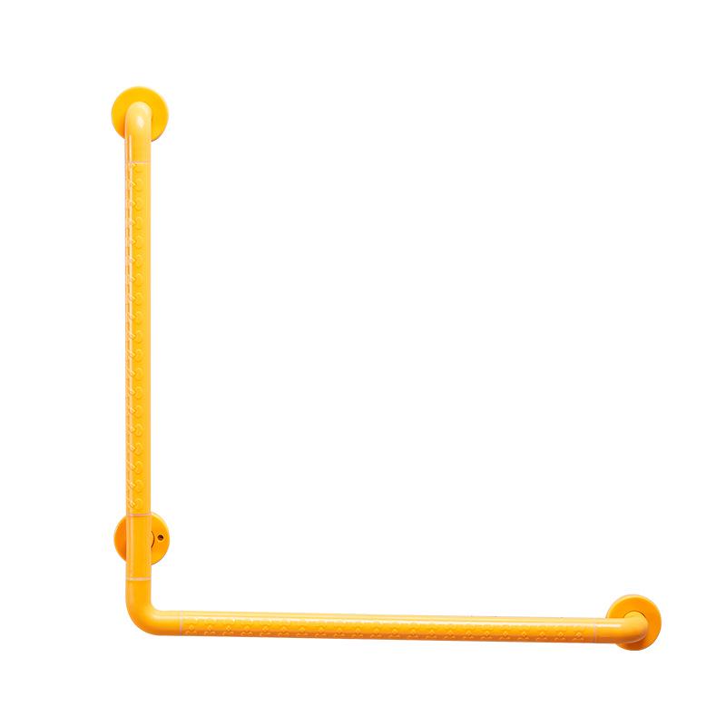 L-Shaped Non-Slip Bathroom Grab Bar for Elderly & Disabled Users