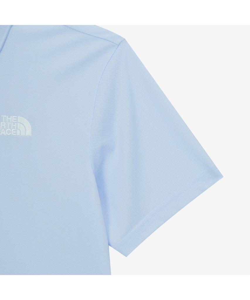 Noseupeiseu Nt7Ps03D Men'S Coolmax Prime Short Sleeve Polo Baby Blue