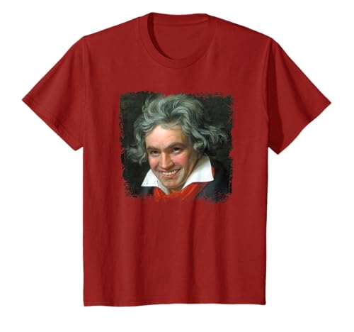 Smiling Beethoven Funny Classical Music History Meme T-Shirt