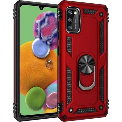 Protection Case - PROSHOP - Samsung A41 - Red - Rigid - Anti-fingerprint