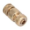Garden Hose Quick Connect 1 2 Inch Brass Material Removable Wide Range of Applications Durable Hose Connectors